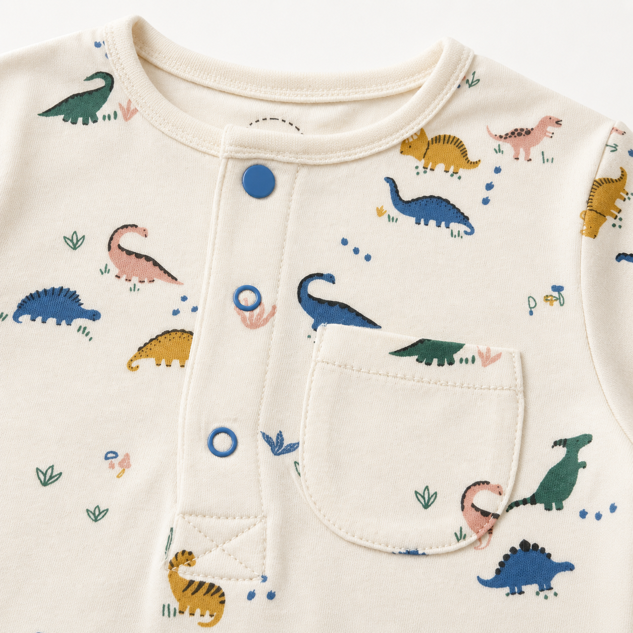 Explorer Henley Baby Top
